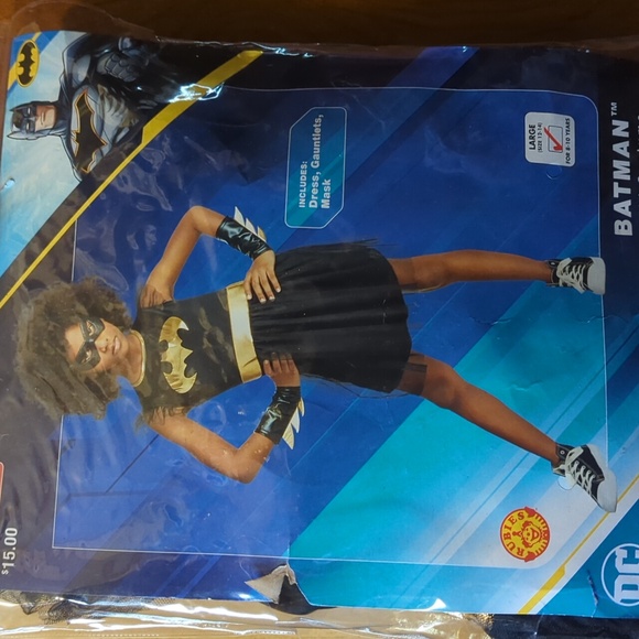 Rubie's Batman Halloween Child Costume Size Large (12-14) For 8-10 Years New. - Picture 4 of 4